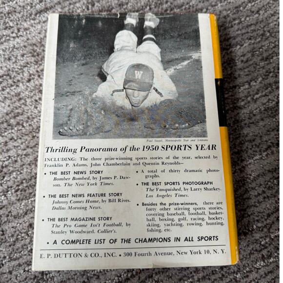 Best Sport Stories of 1951 Hard Cover Book - Picture 2 of 6